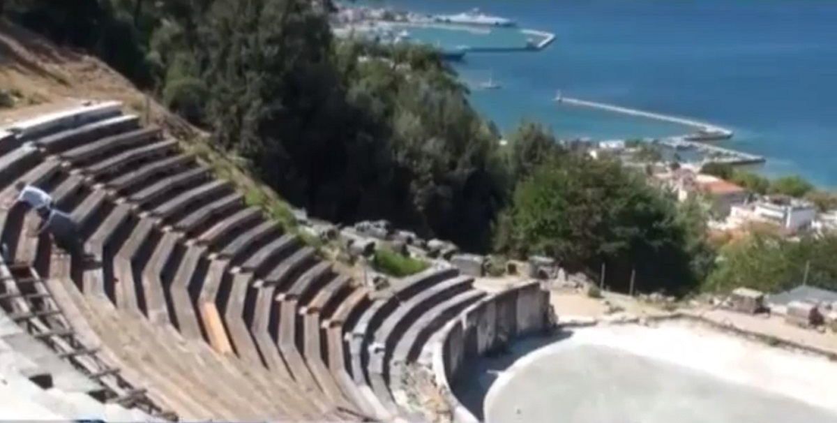 Σε φάση αναστήλωσης εισέρχεται το αρχαίο θέατρο της Θάσου