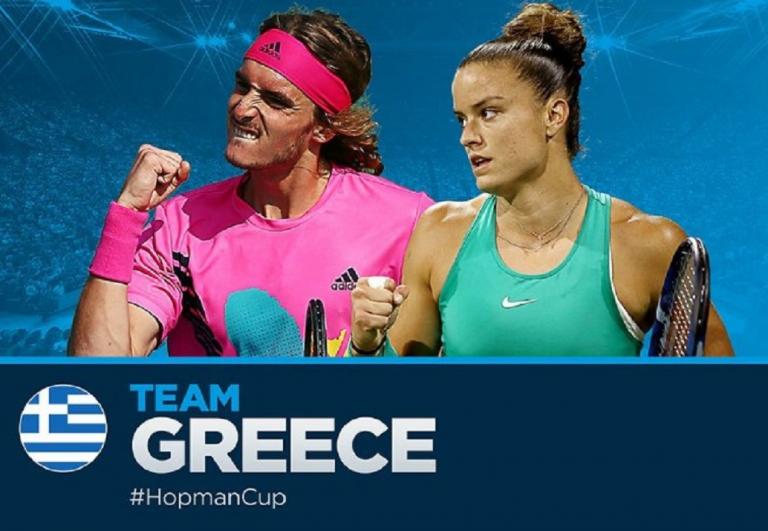 Σάκκαρη – Τσιτσιπάς: Έγιναν ομάδα για το Hopman Cup