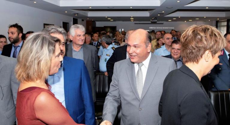 Φιλιππάκος: Παρών στην τελετή παράδοσης παραλαβής στο Υπουργείο Προστασίας του Πολίτη