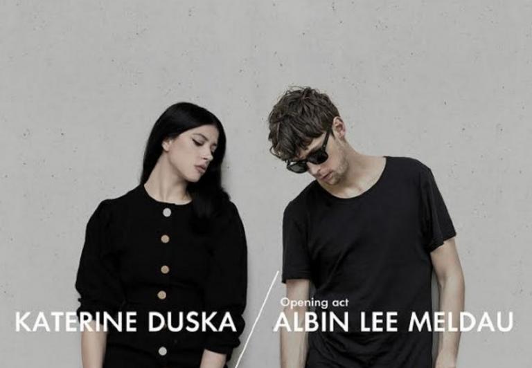 Katerine Duska και Albin Lee Meldau στον Κήπο του Μεγάρου Μουσικής