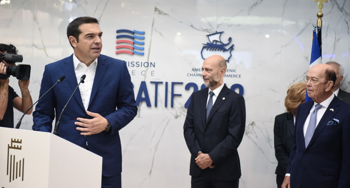 ΔΕΘ 2018: Ο Τσίπρας εγκαινίασε το περίπτερο των ΗΠΑ (pics&vid)