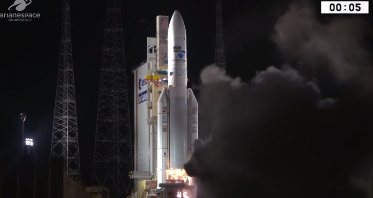 Ariane 5: Πραγματοποιήθηκε η 100ή εκτόξευση του ευρωπαϊκού πυραύλου (pic&vid)
