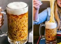Καναδάς: Σερβίρουν παγωμένη μπύρα – νουντλς και έχουν γίνει viral