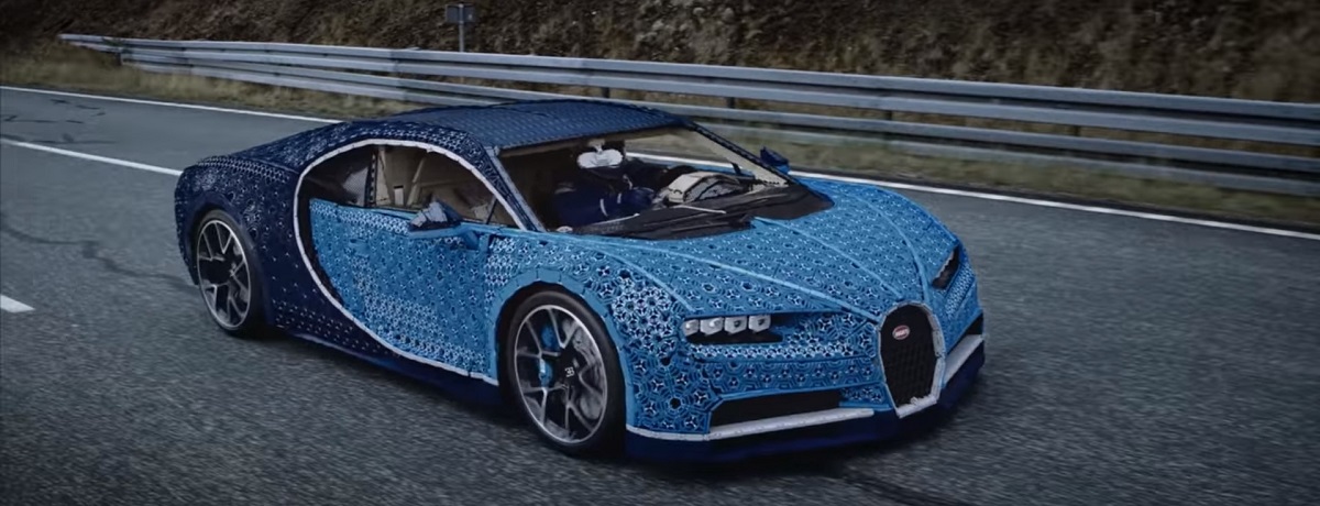 Αυτή η Bugatti Chiron είναι από πλαστικό!