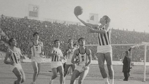 ΠΑΟΚ: Όταν στην Τούμπα έπαιζαν μπάσκετ (pic)