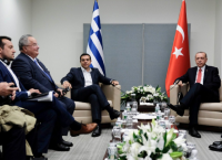 Μια ώρα διήρκεσε η συνάντηση Τσίπρα-Ερντογάν