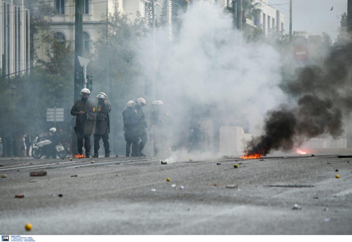 Επεισόδια: Νέα επεισόδια μετά το μαθητικό συλλαλητήριο στο Πολυτεχνείο