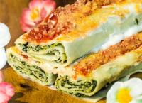 Η συνταγή της ημέρας: Κανελόνια με σπανάκι και φέτα