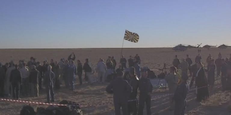 Ρωσία: Επιστροφή στη Γη για τρεις αστροναύτες από τον Διεθνή Διαστημικό Σταθμό (pics&vids)