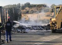 Τροχαίο στην Καβάλα: Το βαν εμπλέκεται σε υπόθεση διακίνησης αλλοδαπών