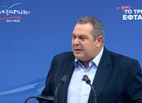 Καμμένος: Αφήσαμε μια εποχή οικονομικής κρίσης και περνάμε σε μία περίοδο μεγάλης ασφάλειας