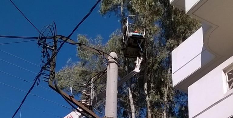 Δήμος Καισαριανής: Ξεκίνησαν οι εργασίες για το κλάδεμα ψηλών δένδρων