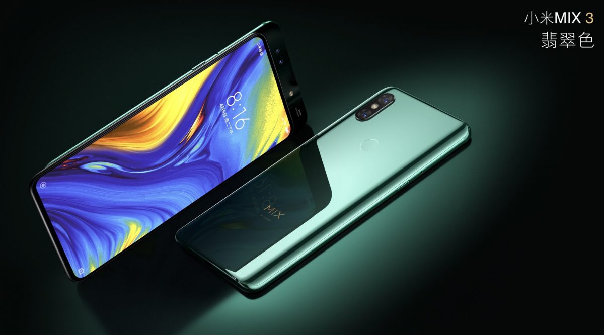 Mi Mix 3: Με 10GB RAM και pop-up selfie camera