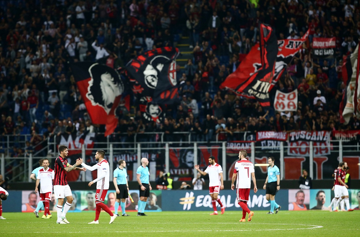 Μίλαν Ολυμπιακός: Τελικό σκορ: 3-1