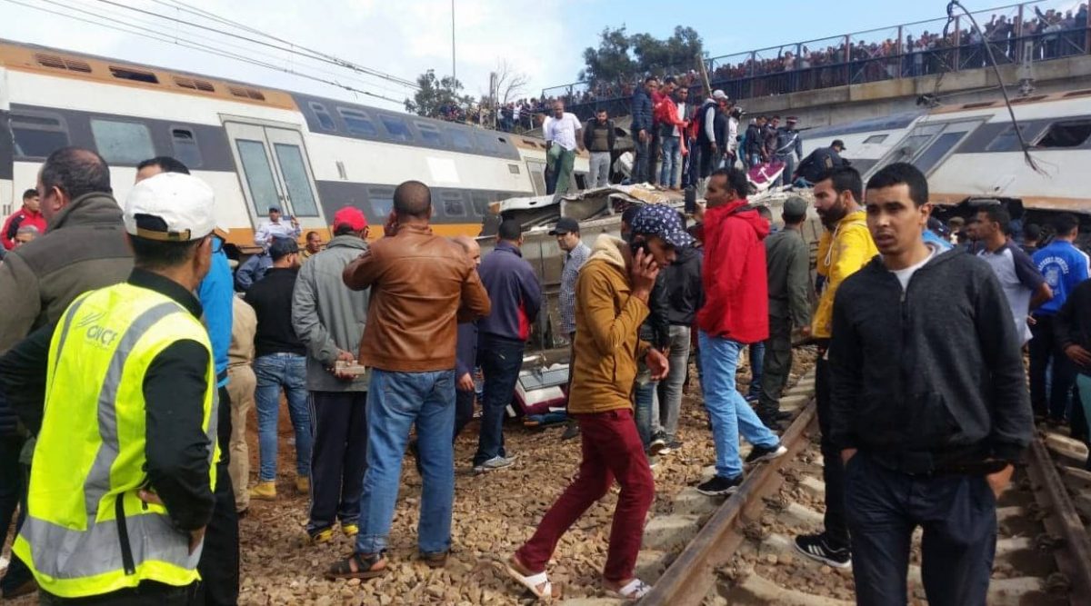 Εκτροχιασμός τρένου Μαρόκο: Τέσσερις νεκροί – Δεκάδες τραυματίες (pics&vid)