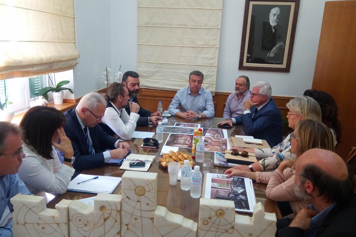 Περιφέρεια Κρήτης: Σύσκεψη για την κατασκευή νέου Σχολείου Ευρωπαϊκής Παιδείας