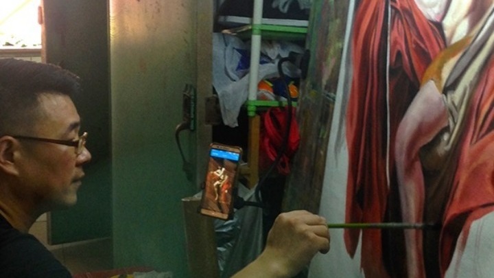 Σιαολού Γκουό: «Πέντε άντρες κι ένας Καραβάτζιο»