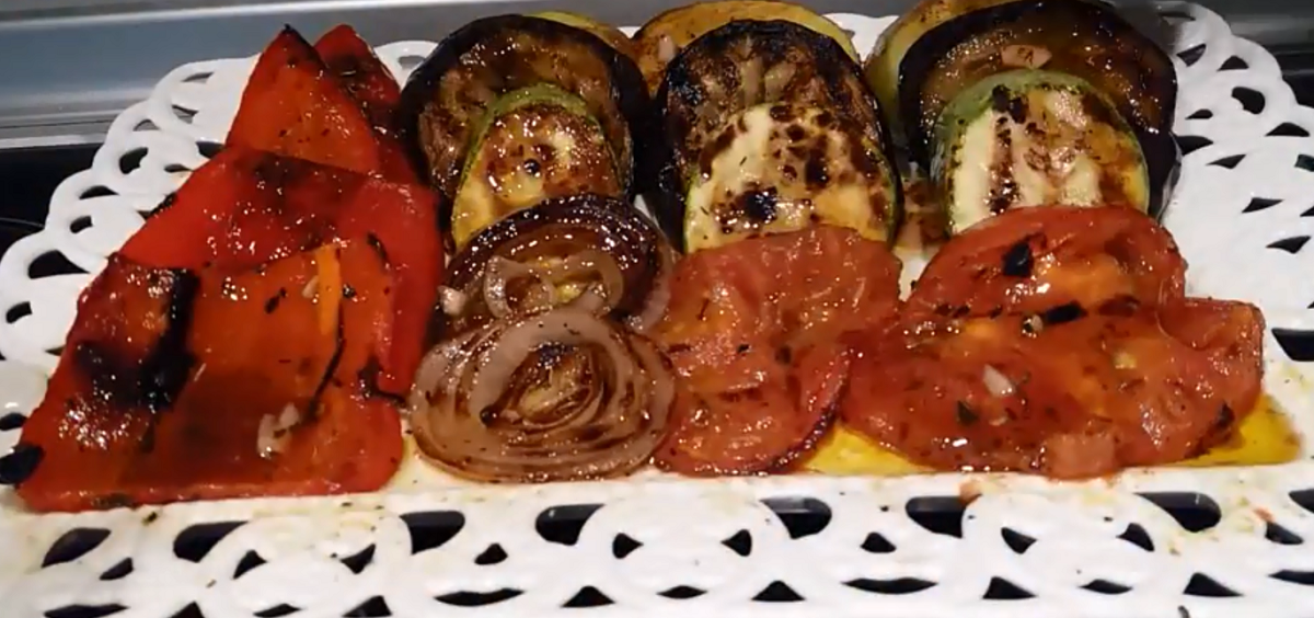 Η συνταγή της ημέρας: Λαχανικά στο γκριλ με βινεγκρέτ αντσούγιας