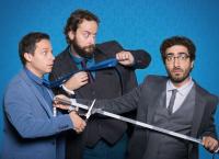 Tailor Made Comedy: Μακαλιάς, Ρούμπος και Φισφής στο Θέατρο Ζίνα