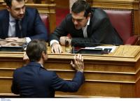 Βουλή: Το τετ α τετ Τσίπρα – Μητσοτάκη (pics)