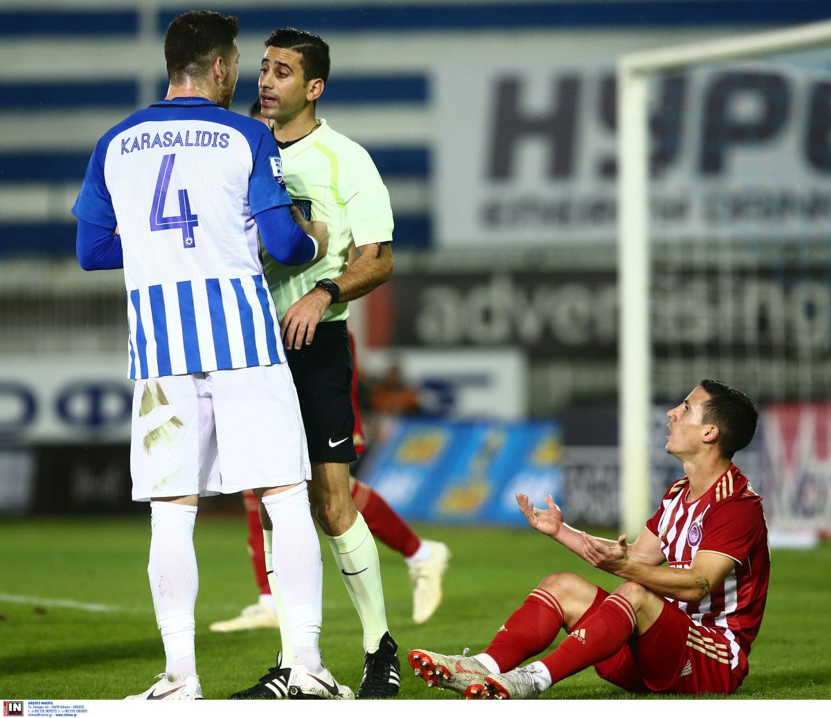 Ατρόμητος – Ολυμπιακός: Χτύπημα εκτός φάσης στον Ποντένσε