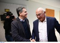 Οι κάλτσες του Σαπέν στη συνάντηση με τον Τσακαλώτο που τράβηξαν τα βλέμματα (pics)