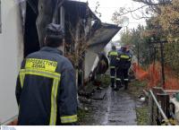 Στρατόπεδο Καποτά: 65χρονος άνδρας απανθρακώθηκε (pics&vid)