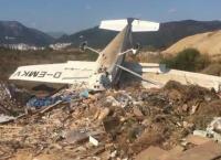 Πτώση αεροσκάφους στην Ξάνθη: Δύο τραυματίες (pics)
