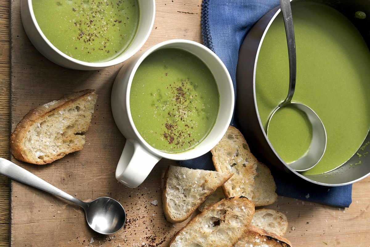 Η συνταγή της ημέρας: Σούπα βελουτέ με σπανάκι