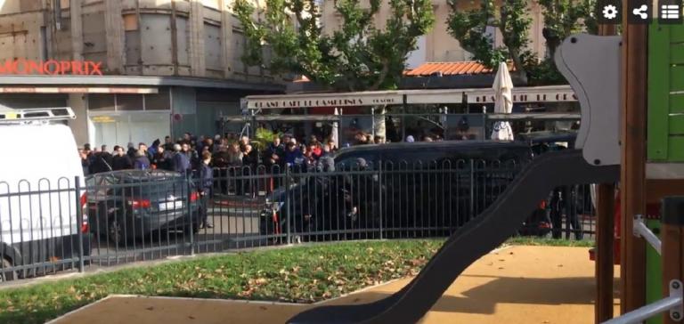 Γαλλία τράπεζα: Γυναίκα ταμπουρώθηκε σε κτίριο και απειλεί να ανατιναχθεί (vids)