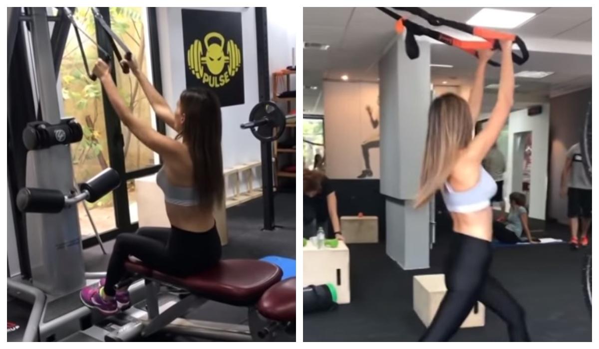 Γνωστή Ελληνίδα «λιώνει» στη γυμναστική (vid)