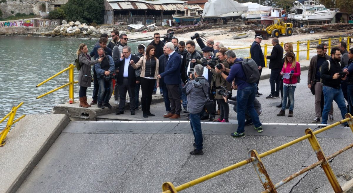 Καβάλα γέφυρα: Αυτοψία Νοτοπούλου στη γέφυρα που κατέρρευσε – Θα αποδοθούν ευθύνες