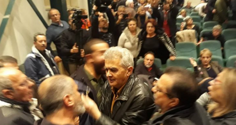 Ομιλία Παπανάτσιου – Πετρόπουλου: Επεισόδια σημειώθηκαν στο Βόλο (pics&vid)