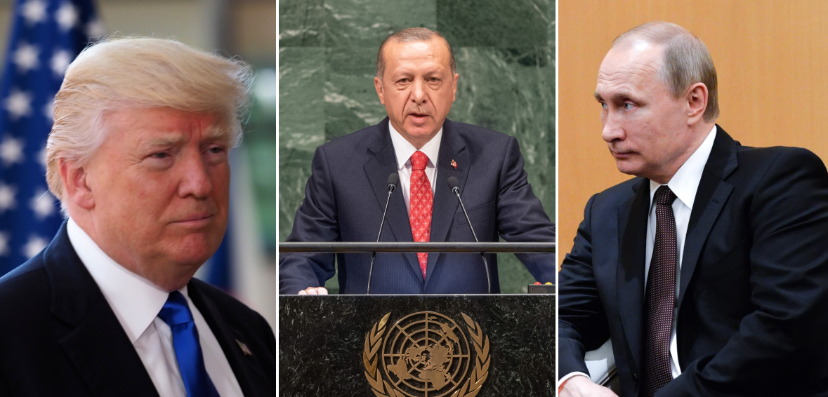 Συνάντηση με Τραμπ και Πούτιν θέλει ο Ερντογάν
