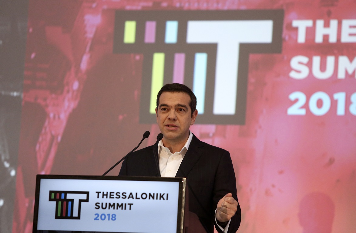 Τσίπρας στην 3η Σύνοδο Thessaloniki Summit 2018: Μέτρα σημαντικών και αναγκαίων ελαφρύνσεων στον προϋπολογισμό του 2019
