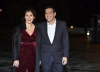 Τσίπρας και Μπαζιάνα στο δείπνο του Μακρόν (pics)