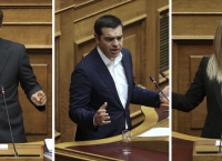 Συνταγματική Αναθεώρηση: Σκληρές κόντρες Τσίπρα, Μητσοτάκη, Γεννηματά στην Ολομέλεια