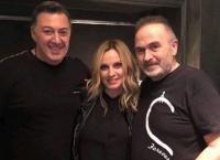 Η Πέγκυ Ζήνα διασκέδασε στο Frangelico