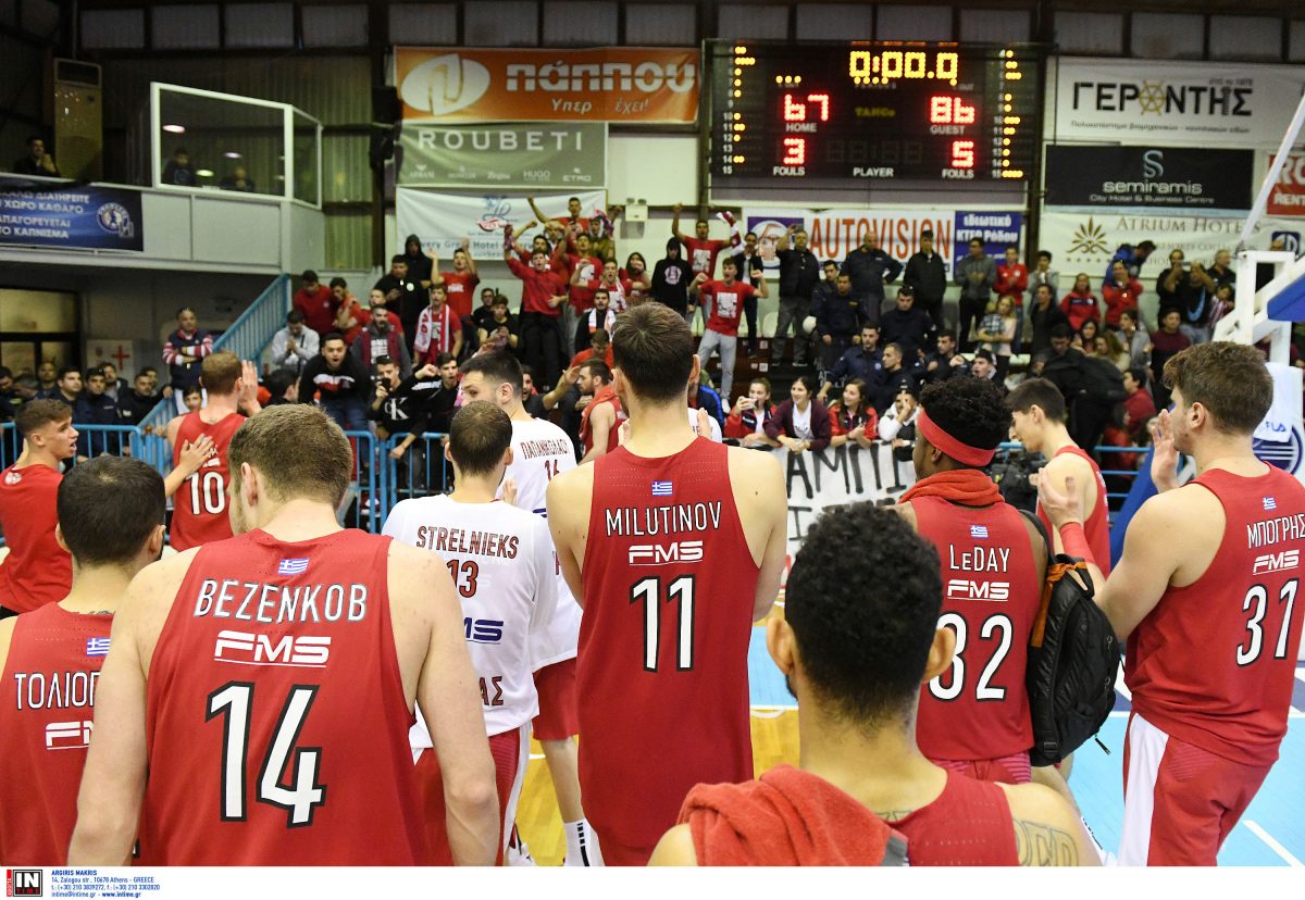 Κολοσσός Ρόδου – Ολυμπιακός: 67 – 86