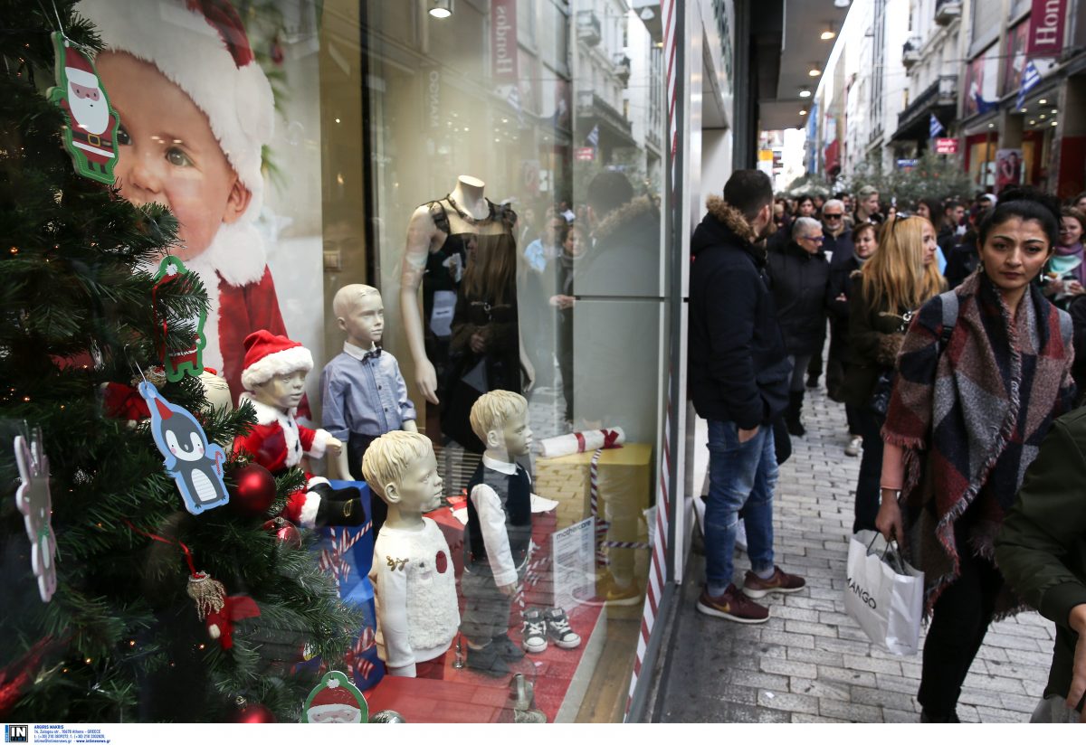 Ωράριο καταστημάτων: Ανοικτά την Κυριακή 16 Δεκεμβρίου τα εμπορικά καταστήματα