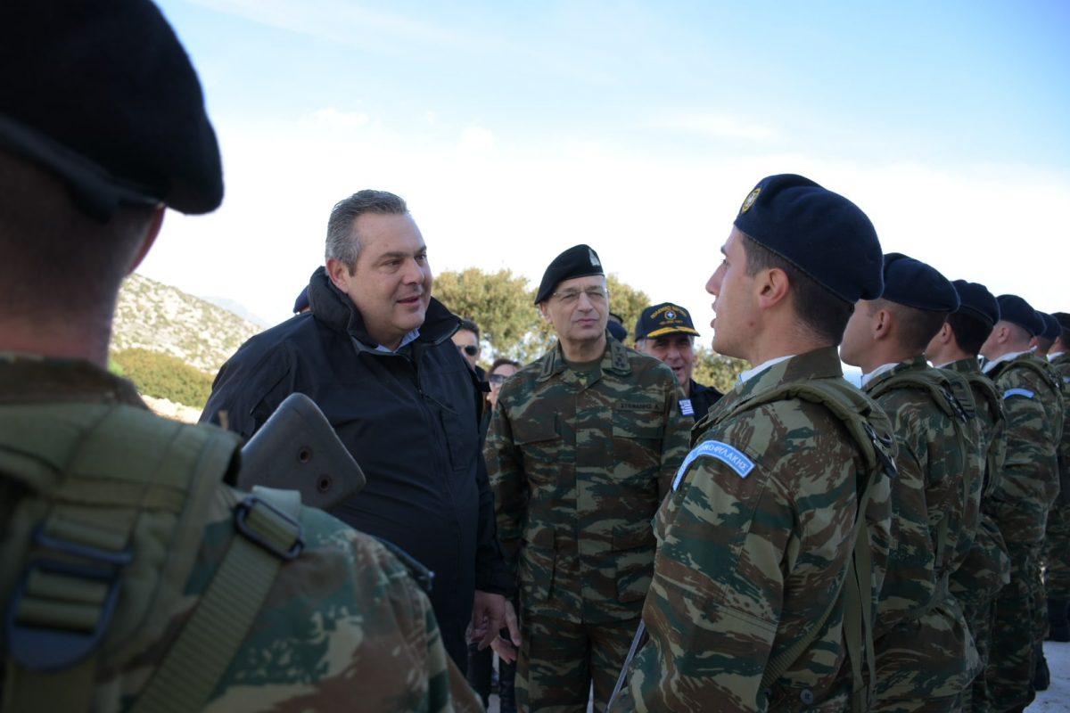 Καμμένος: Θα συντριβεί όποιος δεν σεβαστεί την εθνική μας κυριαρχία