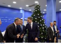 Τα χριστουγεννιάτικα κάλαντα στον Κυριάκο Μητσοτάκη (pics)