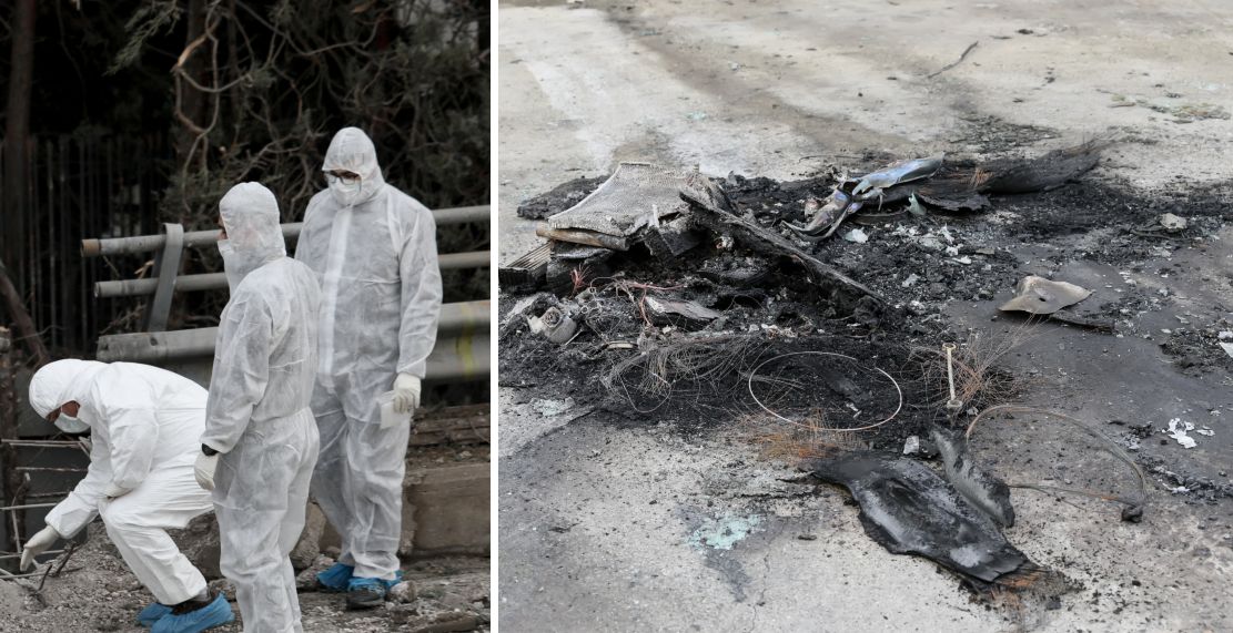 Βόμβα στον ΣΚΑΪ: Καμένο όχημα στο “μικροσκόπιο” της ΕΛΑΣ –  10 κιλά εκρηκτικών χρησιμοποίησαν οι βομβιστές