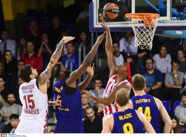 Μπαρτσελόνα – Ολυμπιακός: 60-69