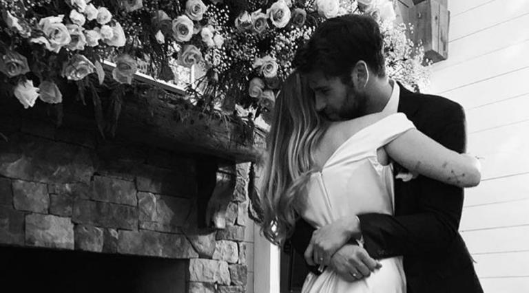 Miley Cyrus: Ο γάμος της στα κρυφά με τον Liam Hemsworth