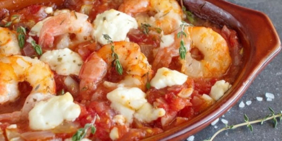 Η συνταγή της ημέρας: Γαρίδες σαγανάκι με φέτα