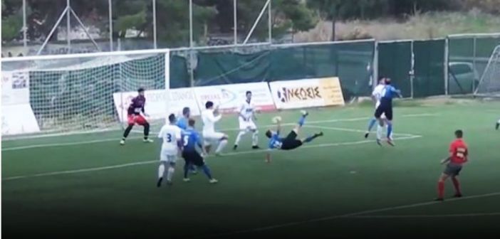 Εκπληκτικό γκολ σε αγώνα τοπικού πρωταθλήματος (vid)