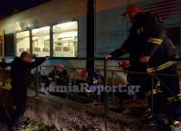 Λαμία τρένο: Παρέσυρε 67χρονο, αλλά κατάφερε να ζήσει (vid)