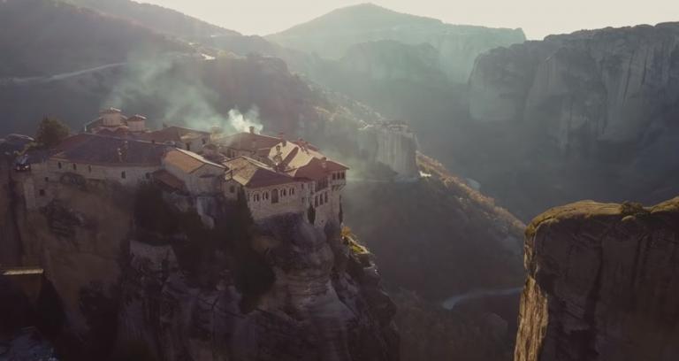 Μετέωρα: Ο “κρεμαστός παράδεισος” της Ελλάδας από ψηλά