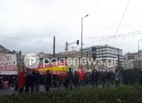 Γρηγορόπουλος: Κλειστή η Πανεπιστημίου – Σε εξέλιξη το μαθητικό συλλαλητήριο (pics)